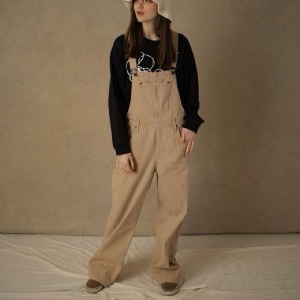 RARE Levi's(R) RED Utility Overalls WANDERING TIME Womens Sz XS